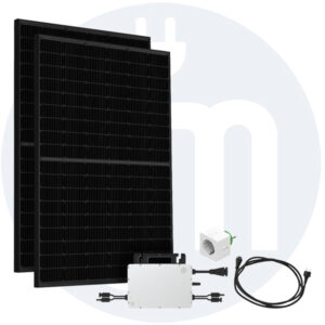 Balkonkraftwerk 860W HMS-800W-2T Bifazial Full Black