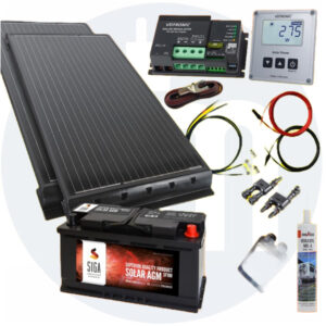 200 Watt Wohnmobil Solaranlage Votronic PWM oder MPPT in weiß oder schwarz