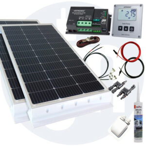 260 Watt Wohnmobil Solaranlage Votronic PWM oder MPPT in weiß