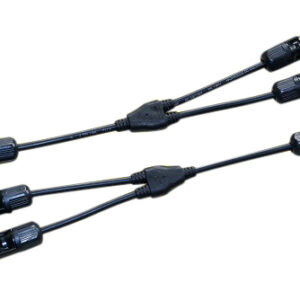 1 Paar Y Solarstecker Kabel Verteiler für Solarpanel, Solarkabel