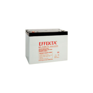 Effekta BTL 12-60 12Volt 60Amper AGM Blei Akku für Solar Notstrom Caravan