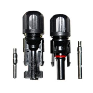 Solarstecker und Buchse für 4-6mm² Solarkabel MC4