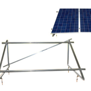 PV Solar Unterkonstruktion Aufständerung für 2 Module