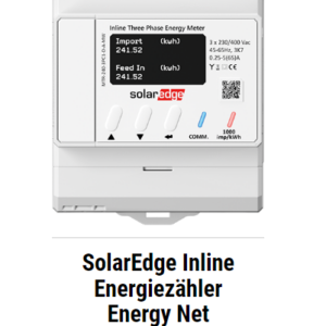 SolarEdge Inline Energiezähler Energy Net