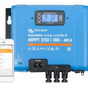 Victron SmartSolar MPPT 250/100 mit Display und MC4 Anschluss