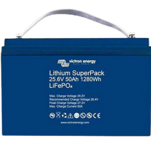 Victron Energy Lithium SuperPack 25,6V/50Ah (M8) 24V Batterie
