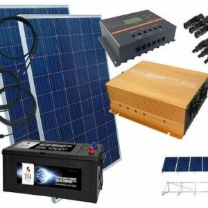 1500Watt Inselanlage mit Batterie Speicher / inkl. Montagematerial als Aufständerung