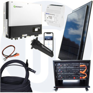 4200Watt-Photovoltaikanlage-Solaranlage-ohne/mit Montagematerial/ ohne/mit-Lithium-Batteriespeicher