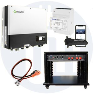 3,5 kWh Lithium-Ionen Batterienachrüstsatz für neue und bestehende Photovoltaikanlagen