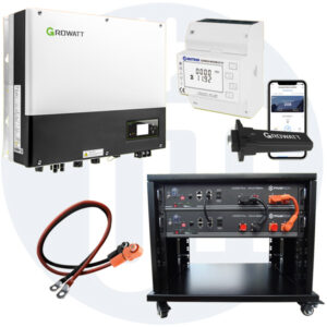 4,8 kWh Lithium-Ionen Batterienachrüstsatz für neue und bestehende Photovoltaikanlagen