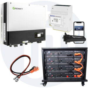9,6 kWh Lithium-Ionen Batterienachrüstsatz für neue und bestehende Photovoltaikanlagen