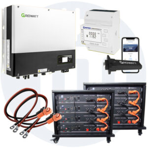 19,2 kWh Lithium-Ionen Batterienachrüstsatz für neue und bestehende Photovoltaikanlagen