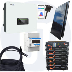 6000Watt-Photovoltaikanlage-Solaranlage-ohne/mit Montagematerial/ ohne/mit-Lithium-Batteriespeicher