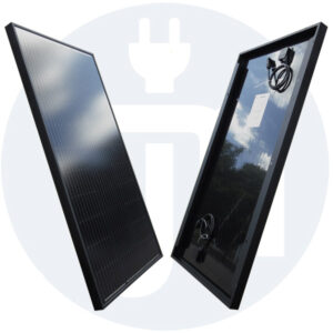 Solarmodul 100 Watt Monokristallin in Schwarz