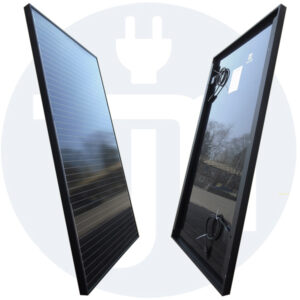 Solarmodul 150 Watt Monokristallin in Schwarz