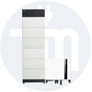 Solis S6 10KW 3Ph Hybrid Inverter inkl, Smart Meter + BYD Hochvolt Battery-Box Premium HVM 16.6