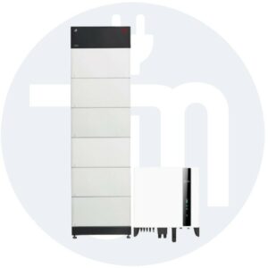 Solis S6 5KW 3Ph Hybrid Inverter inkl, Smart Meter + BYD Hochvolt Battery-Box Premium HVM 16.6