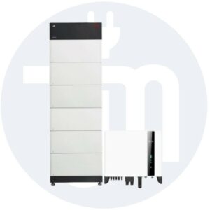 Solis S6 8KW 3Ph Hybrid Inverter inkl, Smart Meter + BYD Hochvolt Battery-Box Premium HVM 16.6